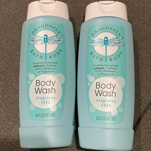 Dragonfly Bath Body, Dyes, Paraben Free Body Wash